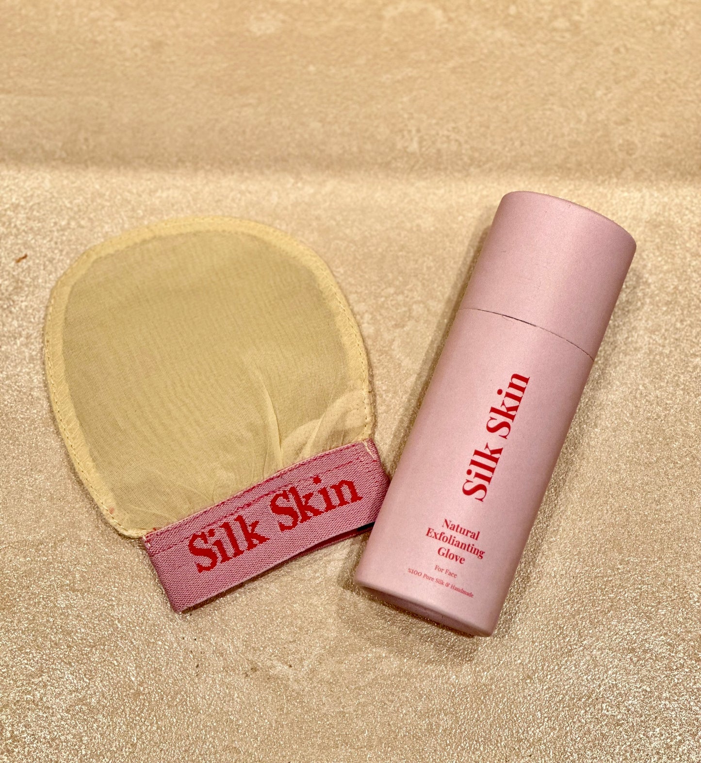 Silk Exfoliating Glove For Face